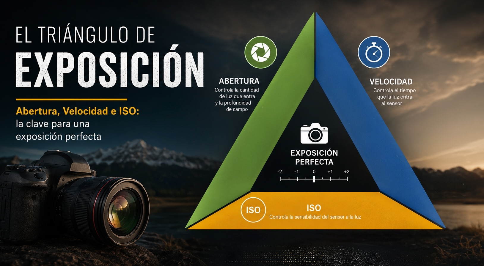 En este momento estás viendo El Triángulo de Exposición – Composición fotográfica